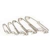 10 Stück Edelstahl Angelwirbel Korrosionsbeständig Angelclip Wirbel Seitenarme