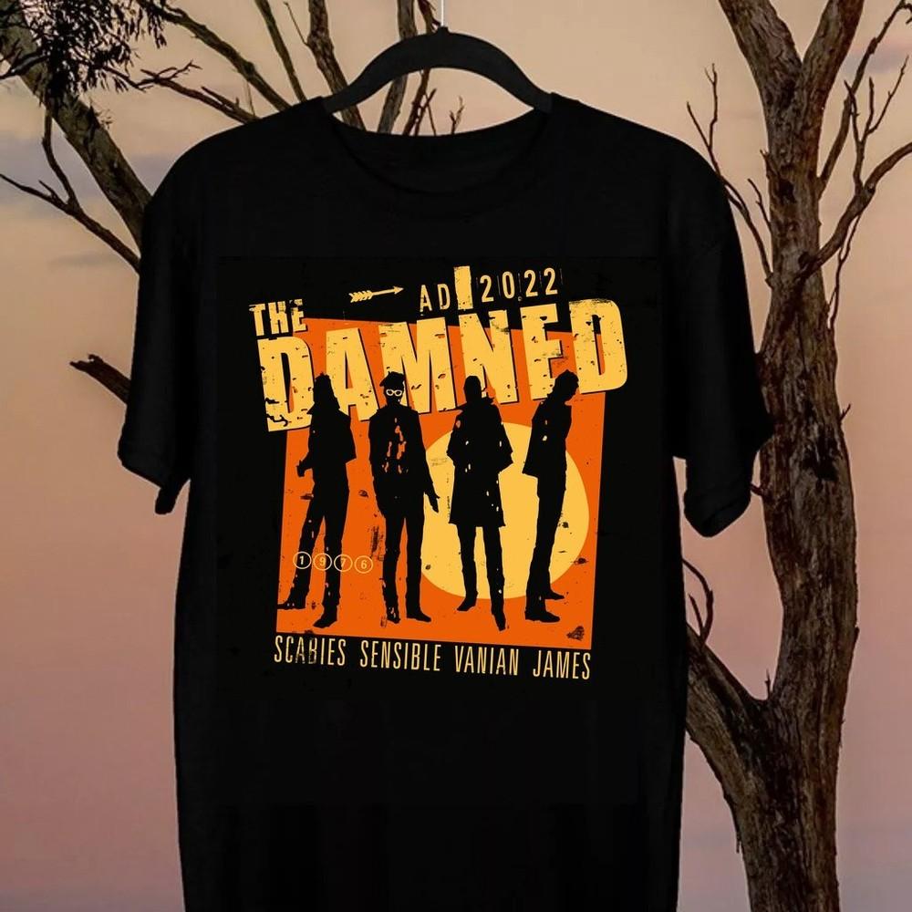 

The Damned AD 2022 Black Gift For Fan s to 5XL T-shirt PP2208 Unisex T-Shirt M