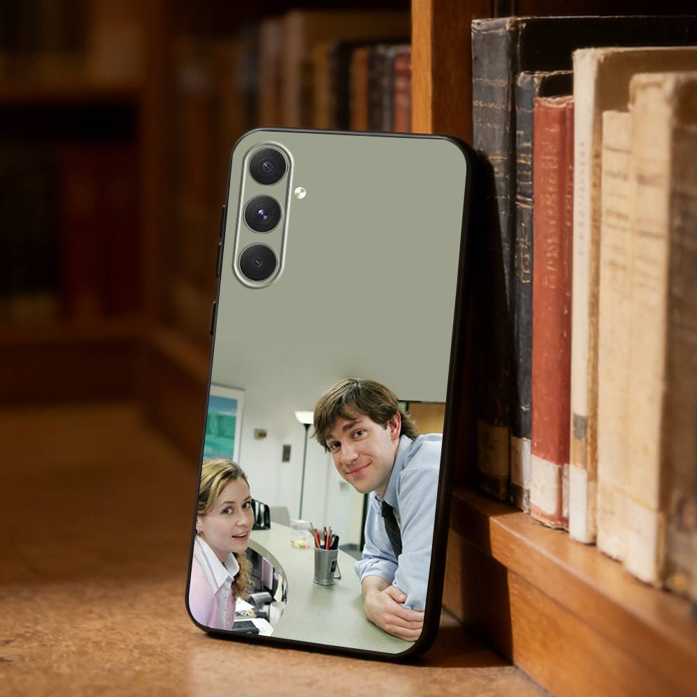 The O-Offices Hot Tv Show Phone Case For Samsung S26,S25,S24,S23,S22,S21,Ultra,Plus,FE Black Soft Cover