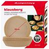 PAPER LINERS FOR AIR FRYER 20cm 100pcs KLAUSBERG KB-7605