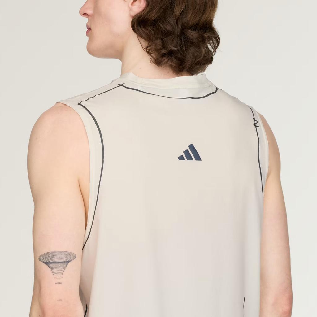 Adidas X SFTM Collaboration Adi365 Round Neck Sleeveless Running Vest Men vests KT0775