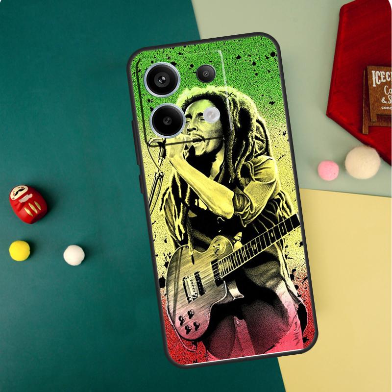 Bob Marley Case For Xiaomi Redmi Note 14 Pro 13 12 11 10 15 Pro Plus Redmi 15C 14C 13C 10C 12C 15 Funda