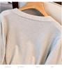 Plus Size Women's Loose Knit Cardigan Sweater, Bust 150-160 cm, Size 200-350 Jin.