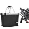 Aluminum Alloy Pet Portable Basket Waterproof Puppy Dog Cat Bicycle Carrier Outdoor Riding Mascotas Accessories for Small Dogs