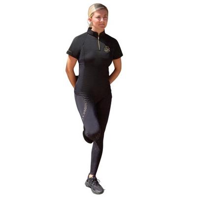 Womens/Ladies Show Rider Short-Sleeved Base Layer Top