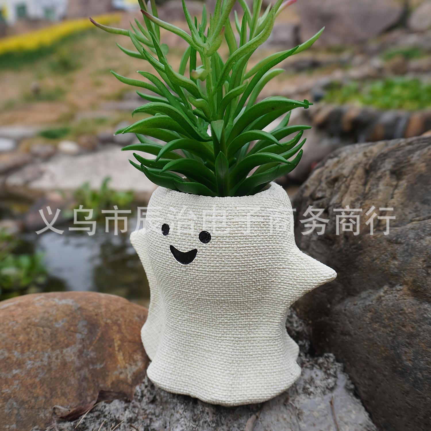 Милые статуэтки привидений, забавные статуэтки привидений, креативные мини-статуэтки привидений