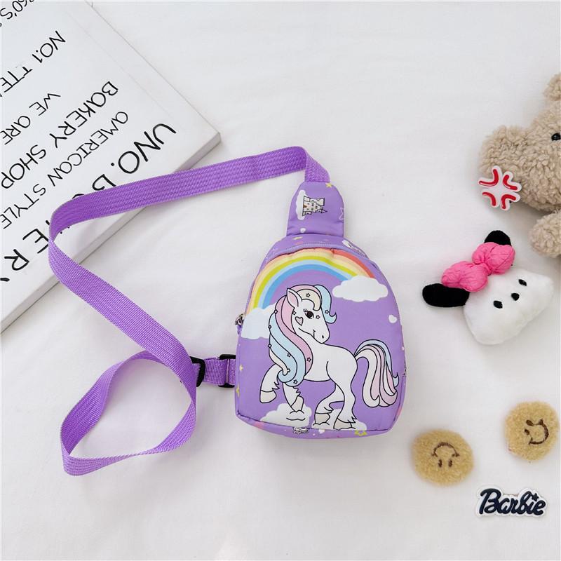 Stylish Kindergarten Crossbody Bag With Charming Animal Patterns And Shimmering Sequins