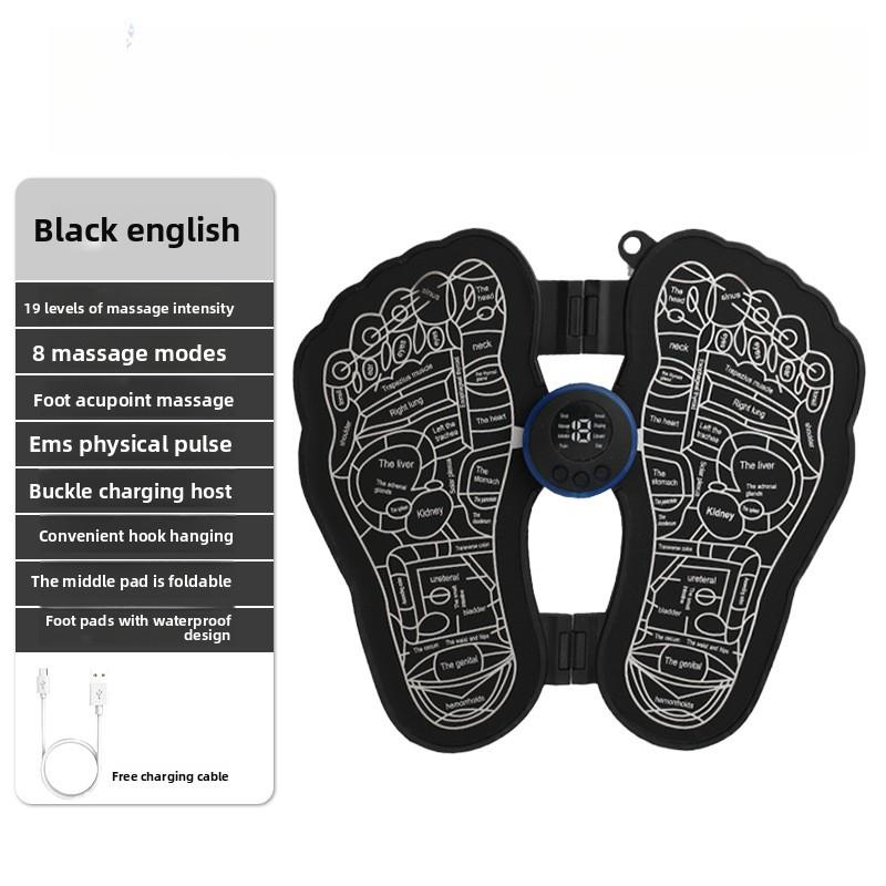 Intelligent Pulse Foot Massager Electric Acupuncture Relaxation Acupoint Folding Foot Foot Pad Foot Massager