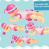 Baby Swimming Electric Doll Detachable Joint Waterproof Doll Battery Powered Cute Movable Toy Realistic Pool Dolls for Kids Gfit