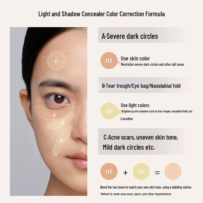 Mao Geping Flawless Dual-Color Concealer