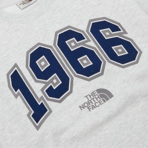 [north Face Official] Nm5mp51j White Label 1966 Logo Sweatshirt