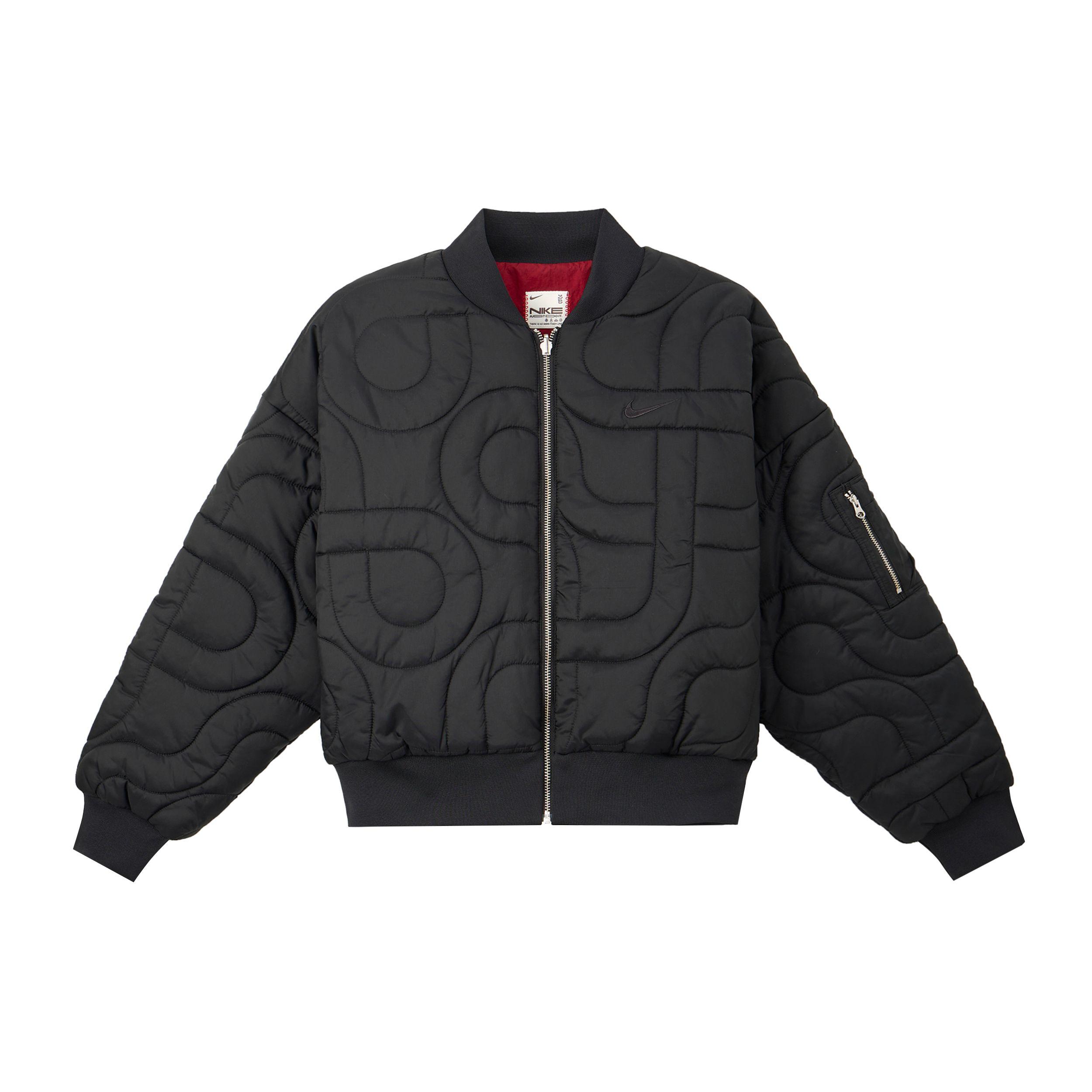 

Nike Year Of The Snake Limited Edition CNY Windproof Casual Thick Warm Reversible Jacket Women jackets Black Red HV8469010 2XL