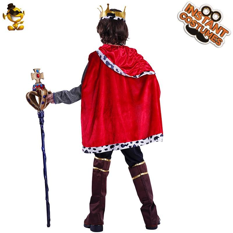 Halloween children's king cosplay costumes stage costumes, little boy king costumes cosplay costumes