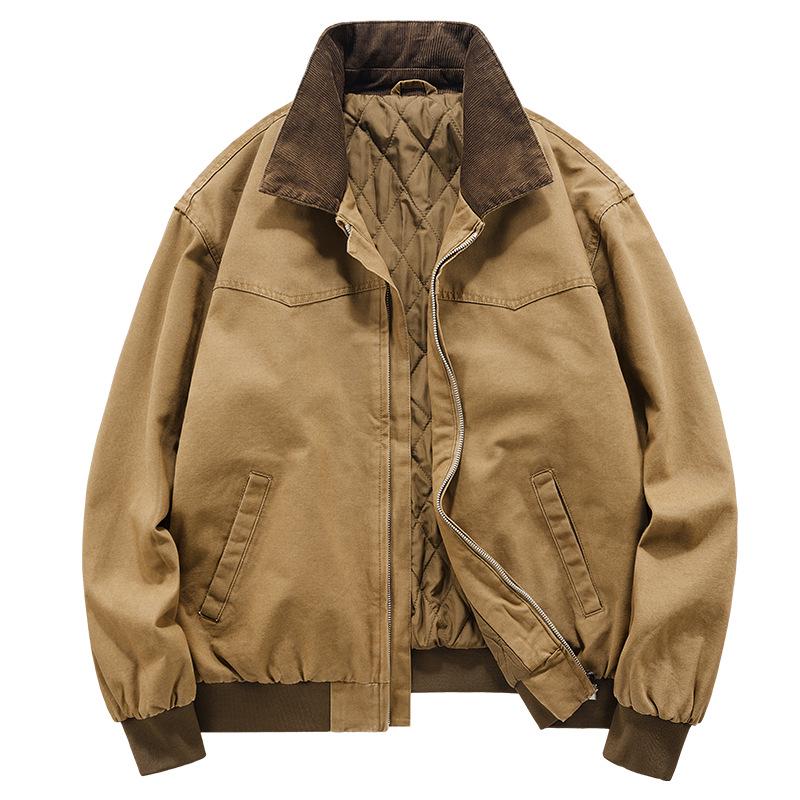 Men`s Retro Pilot Lambswool Jacket -