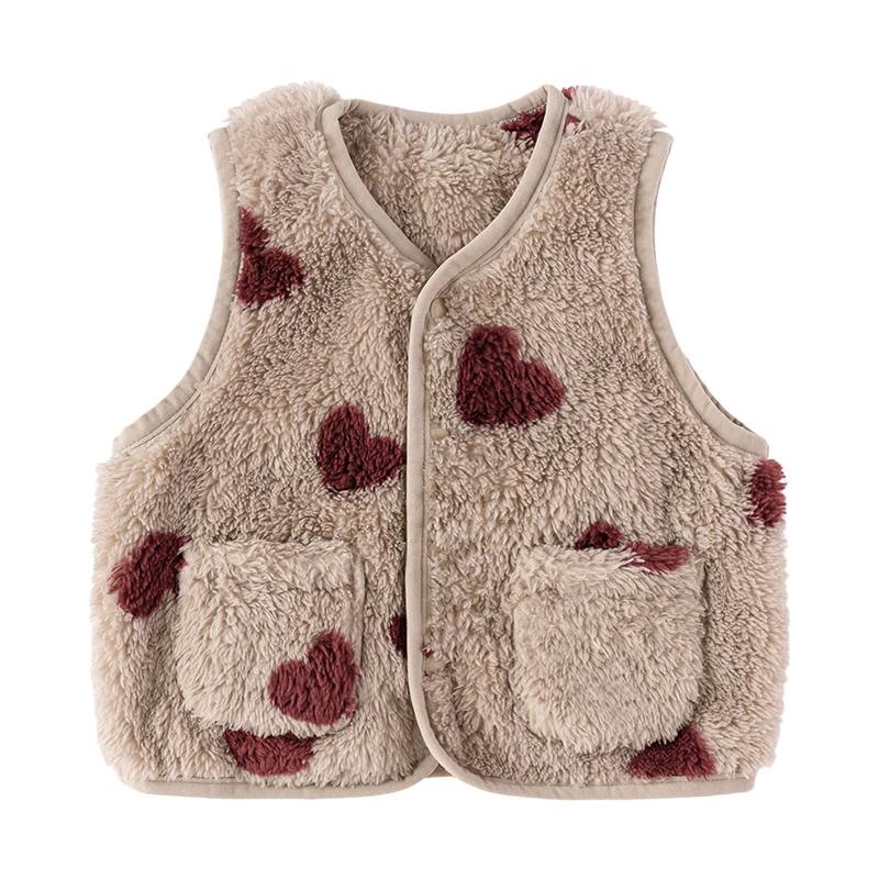 Babylove Infant Plush Warm Vest 80