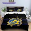 Maccabi Tel Aviv F.C Pattern Bedding,Quilt Set Quilt Cover Pillowcase Home Birthday Gift(1 * duvet cover + 2 * pillowcase, without core)