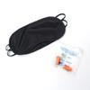 3 Teile/paket Weiche U-förmige Aufblasbare Luftkissen Tragbare (1 Stück Kissen + 1 Stück Augenabdeckung + 1 Stück Ohrstöpsel)