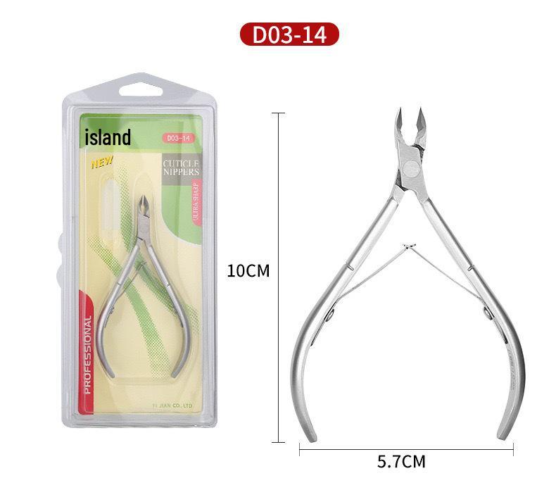 Vietnamese Stainless Steel Easy Cut D03-D501-D07-D09 Cuticle Nipper and Nail Clippers Manicure Tools