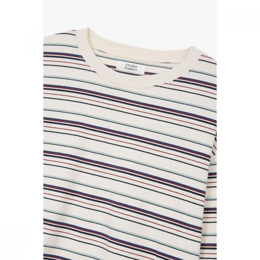 STudio Tomboy MulTi STripe T shirT  9176122976 