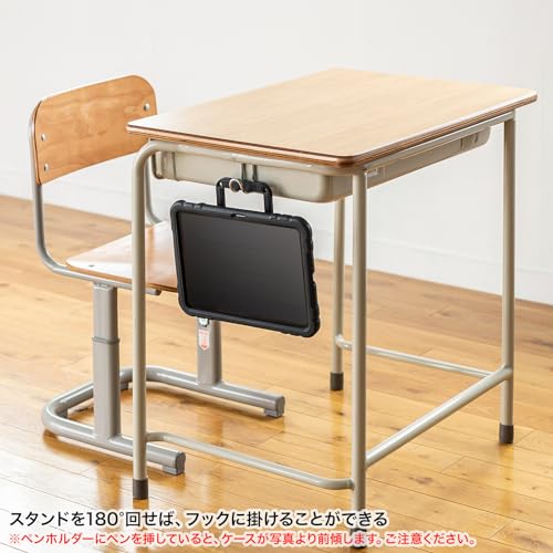 SANWA SUPPLY Capa Absorvente de Choque para iPad de 10ª Geração (10,9 polegadas) (Preto) PDA-IPAD1905BK2