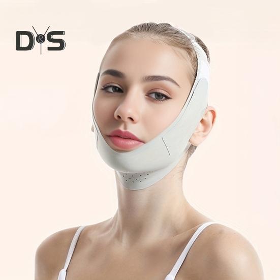 V Line Lifting Strap Anti-Aging Chin Strap for Jawline Contouring Reusable Face Toning Belts Facial Slimming Bandage