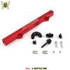 Aluminium K Series Fuel Rail Kit High Flow Injection Fuel Rail For Honda Civic K20 K24 FD2 CL7 DC5 Without Oil Pressure Gauge