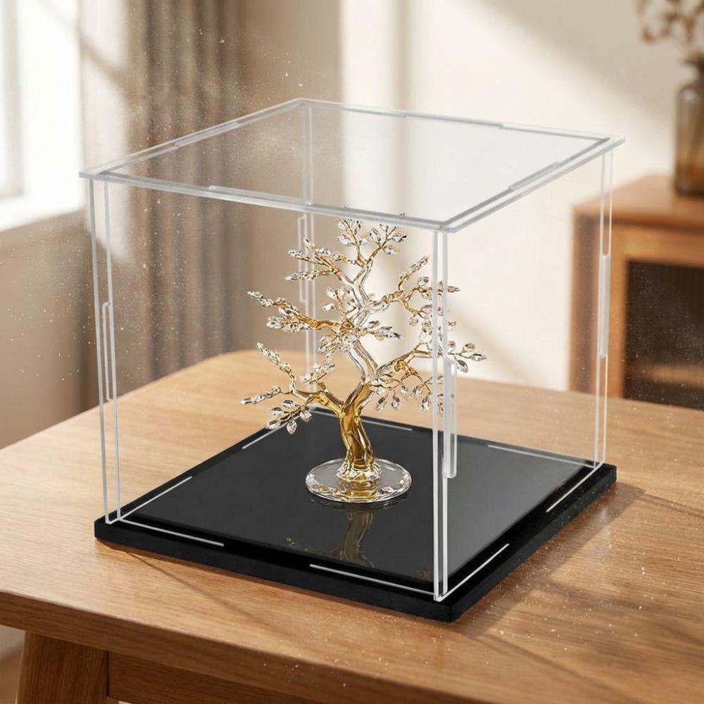 Anti-Scratch Clear Display Case High Clarity Action Figures Box  Home Office Display
