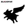 BLKUOPAR Pig Wing Car Stickers ATV Vinyl Creative Die-cut Waterproof Sunscreen Refrigerator Helmet Decoration Caravan Car Lable