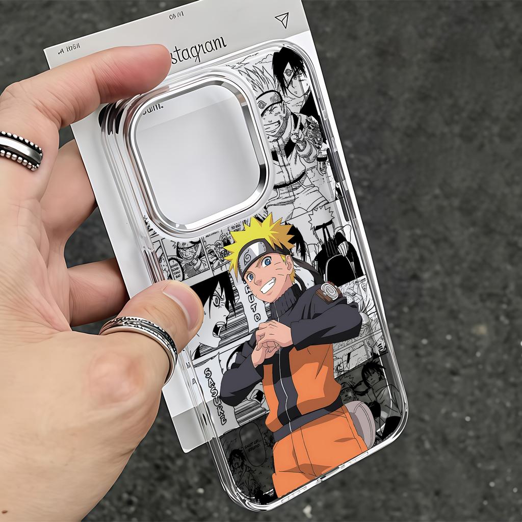 Anime Uzumakis Narutos Phone Case for Samsung Galaxy S26 S25 S24 S23 S22 S21 S20 Note20 FE Ultra Edge Plus 4G 5G Clear