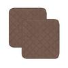 2Pcs Washable Incontinence Chair Pad Absorbent Reusable Cotton Pad for Elderly