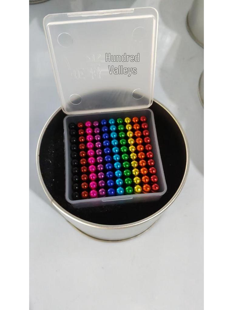 Neodymium Iron Boron Toy Magnet Silver 3-5mm Strong Magnetic Ball