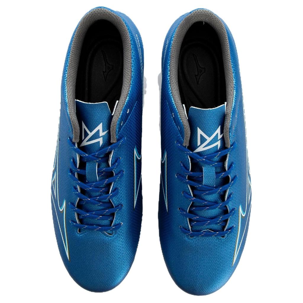 Mizuno Alpha SELECT AG Artificial Ground Abrasion Resistant Soccer Shoes Men's Blue P1GA246627