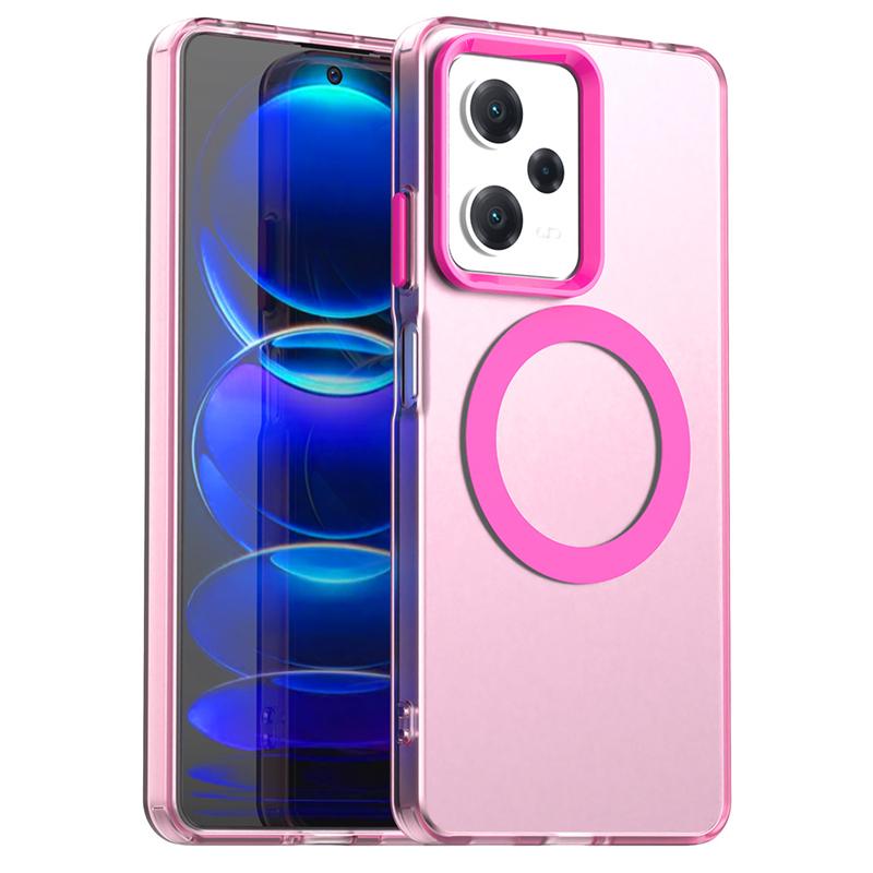 Magnetic Adsorption Wireless Charge Clear Case For Xiaomi Poco X5 Pro Transparent Case For Poco X5 Pro Case For Poco X5 Pro 5G