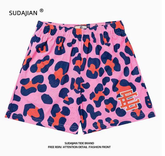 

Чоловічі американські модні вуличні баскетбольні шорти - Швидкосохнучі, дихаючі, вільний крій, повсякденні літні штани для бігу 3XL