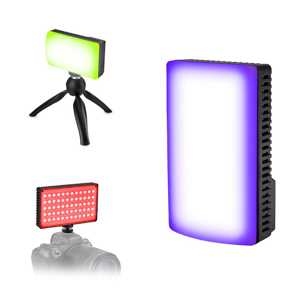 168 LED Video Lights 1800K-9000K, Handheld Camera RGB Fill Light with Rechargeable Battery for Photography,  , Kids, Weddings, News