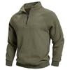 AIOPESIN Markası Erkek Kışlık Termal Kazak Pamuk Fermuarlı Slim Fit Termal İç Kat Üst Lüks Softshell Kazak