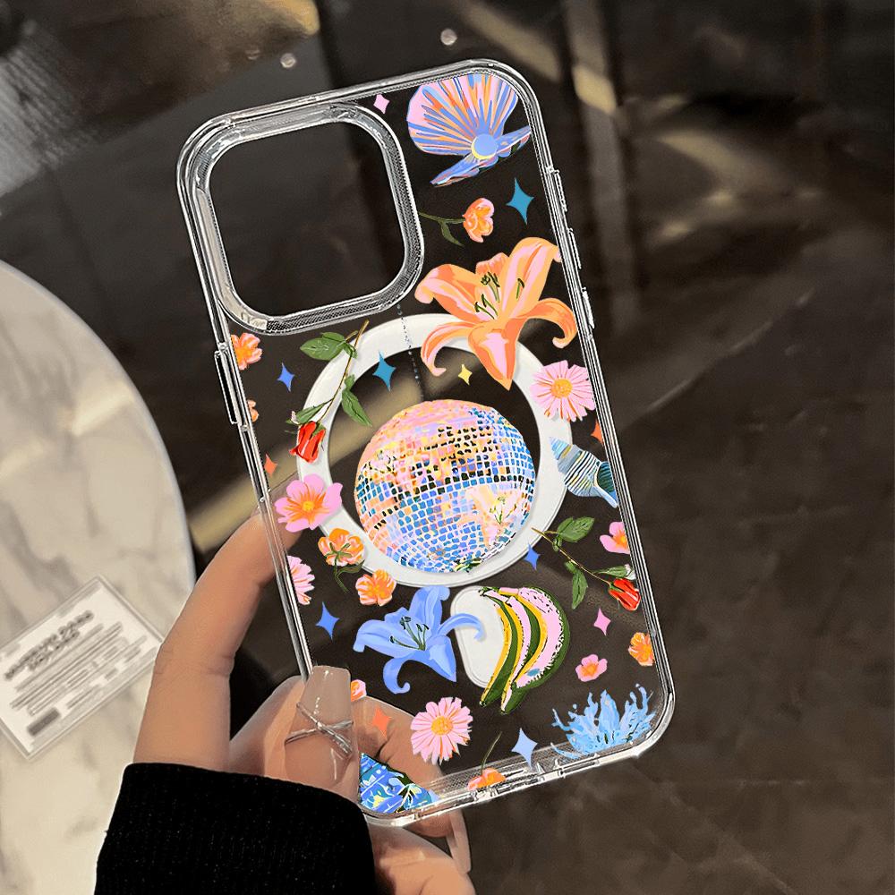 Magnetisk telefondeksel for iPhone 11 12 13 iPhone 13 14 15 Pro 15 16 Pro Max Samsung A15 A16 A25 A26 A55 A56 S25 S24 S22 S23 Ultra S25 Edge