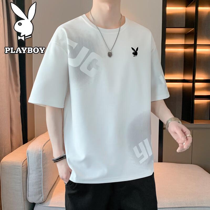 

PLAYBOY Men s Plus Size Short Sleeve T-Shirt 4XL