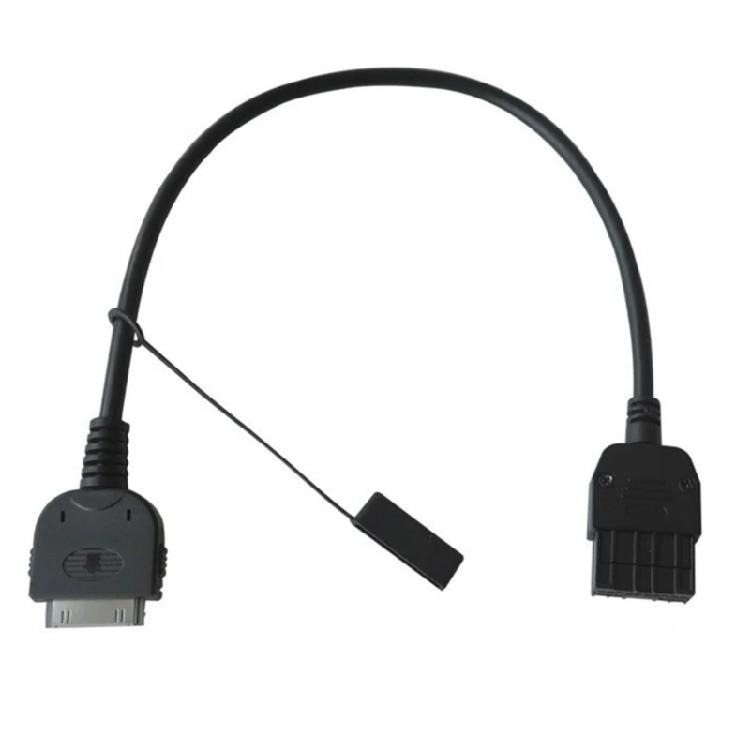 

Replacement Cable with Dust Caps Auto Accessories Easy Installation Aux Input Interface Cable Port for Loulan 2009-2012 1