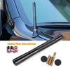 4.7" Fits FORD F-150 F-250 AM FM Black Short Stubby Car Radio Antenna w/ Screws