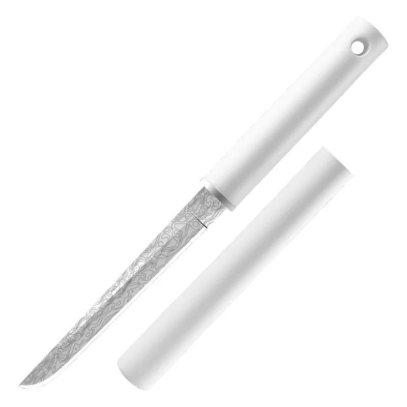 

Многофункциональный нож для фруктов из нержавеющей стали Seiko для отдыха на природе, острый и высокопрочный портативный небольшой прямой нож, ручной инструмент