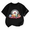 Potdemiel Estate Nuova T-shirt in Puro Cotone con Stampa Pikachu per Bambini, Ragazzi e Ragazze, T-shirt per Bambini Comoda e Traspirante