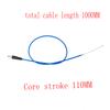 Universal Motorcycle 1000MM/1200MM Straight Head Gas Throttle Cable For SX EXC TC TE KXF CRF YZF WR YZ RM ATV Dirt Pit Bike MX Throttles 2
