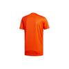 adidas T Shirts Men's Orange Crew Neck Moderate Straight Fit DZ9002