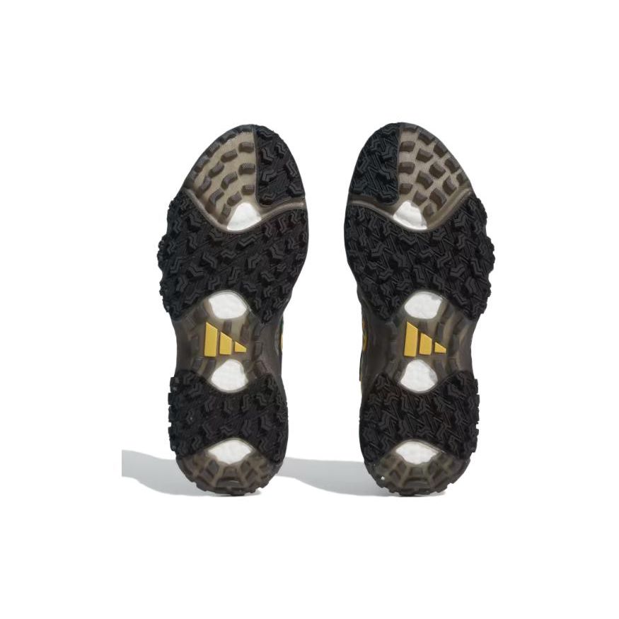 Adidas Adicross Gtx Kulatá špička Pohodlné Tlumící Protiskluzové Středně vysoké Golfové boty Pánské Tenisky Žluté GW2120