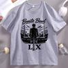Bad Bunny Benito Bowl LX Stadium T Shirt for Unisex Women Casual Round Neck Tshirt Cotton Short Sleeve Loose Streetwear Clothes