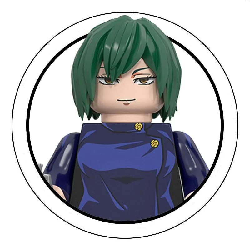 WM6202 WM6201 WM6200 WM6140 WM6139 Jujutsu Kaisen Byggeklosser Mini Actionfigur Itadori Yuji Gojo Satoru Ryomen Gaver Leker