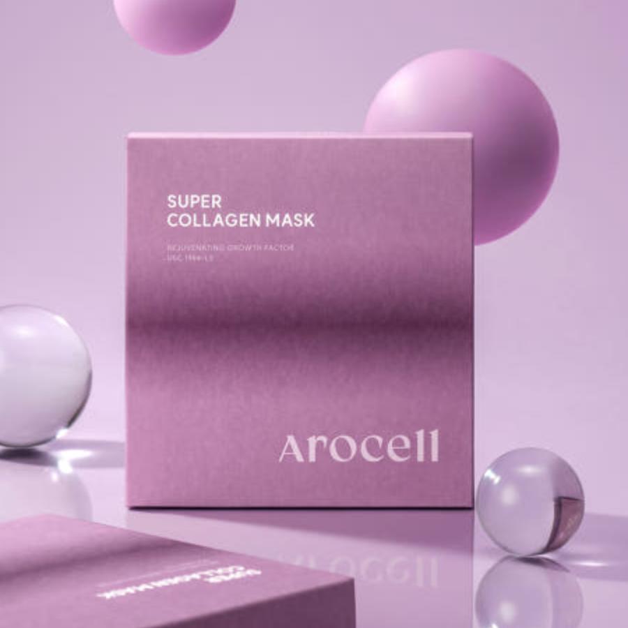 AROCELL Super kolagenová maska 4 kusy