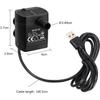 Submersible Water Pump, Aquarium Pump Adjustable 200L/H 3W Ultra-Quiet USB Catit Pump for Pond Fish Tank Fountain Fish Tank 1.4m Cord