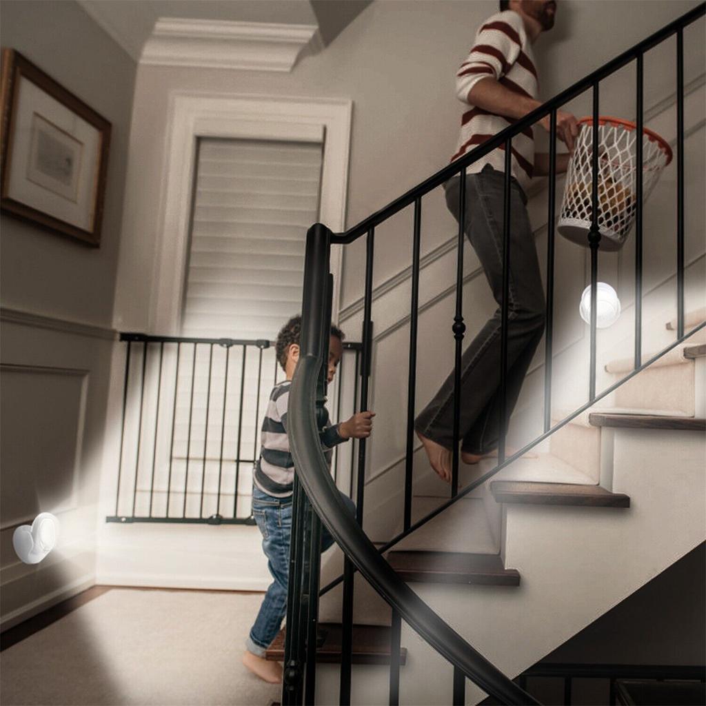 7leds Motion Light 300lm 360 Degree Rotation Indoor Cordless Adjustable Activated Sensor Spotlight
